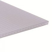 Stegdreifachplatte VLF-UltraCool 16 - klar (leicht violett)