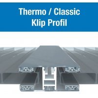 MENDIGER Profil - Thermo/ Classic - Klip Profil - Mittelprofil - Thermo / Classic Profil SET