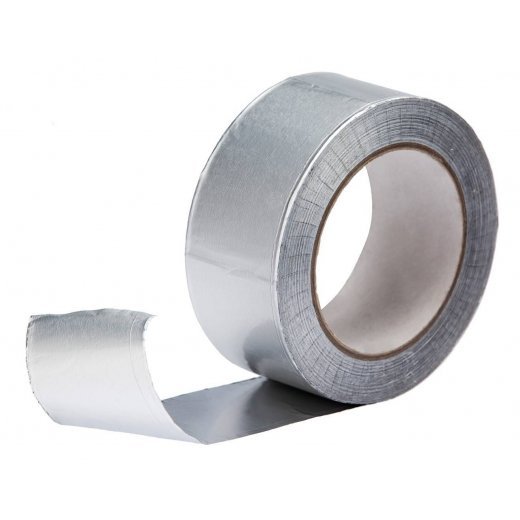 Aluminium Klebeband - 75mm breit - 100m Rolle - Zubehör - Stegplatten