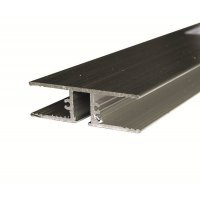 HP10 - Aluminium H-Profil - 70mm breit - pressblank - Zubehör - Stegplatten