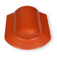 Walmendstück - Formteil aus Kunststoff - Grat-/ Walmabschluss Tonnenfirst - Formteile aus Kunststoff