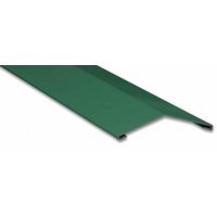 Firstblech flach - Stahl - 2000 x 145 x 145mm - 0,63mm Stärke - 25 µm Polyester - Firstblech