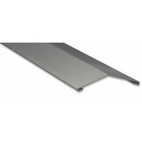 Firstblech flach - Aluminium - 2000 x 198 x 198mm - 0,70mm Stärke - 25 µm Polyester - Firstblech