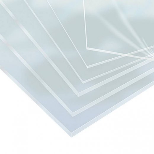 Polycarbonat Massivplatten - Struktur glatt - 3050 x 2050mm - glasklar / transparent - PC Polycarbonat - Massivplatten - Struktur glatt