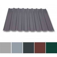 Trapezblech Aluminium - Dachprofil W20/1100 - 0,70mm Stärke - 25 µm Polyester - Aluminium