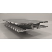 ALU - H Abschlussprofil - 6100mm Länge - 6mm Stärke - pressblank / alu-natur - Zubehör - ALU Profile