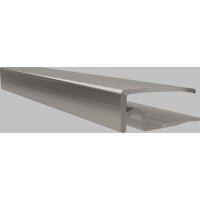 ALU - U Abschlussprofil - 6100mm Länge - 6mm Stärke - pressblank / alu-natur - Zubehör - ALU Profile